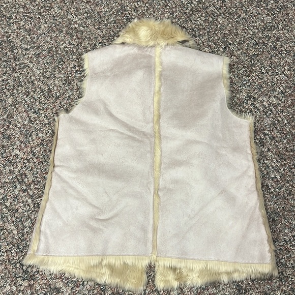 Ann Taylor Reversible Shearling Fur Vest - Picture 5 of 5